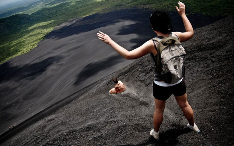 Volcano Boarding