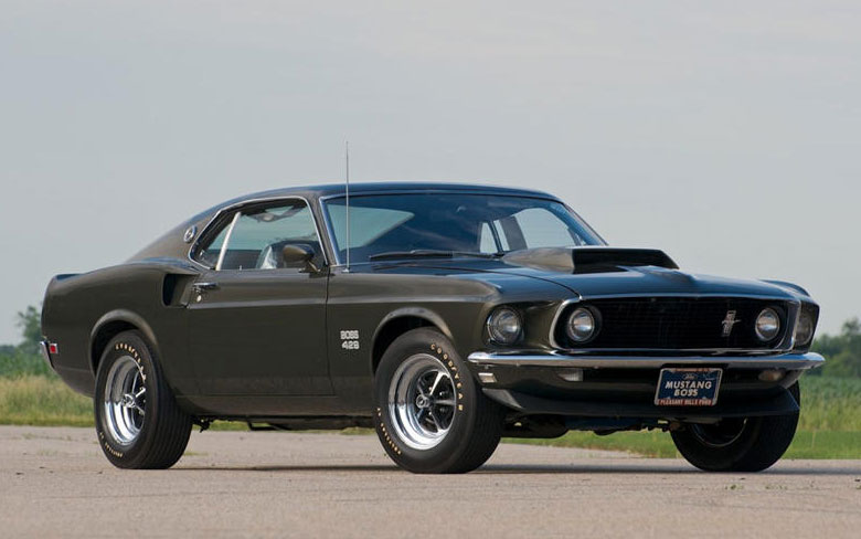 1969 Ford Mustang Boss 429 Fastback (Price Tag: $550,000)