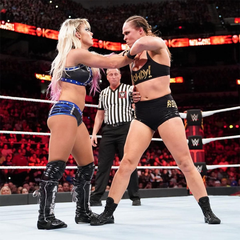 Ronda Rousey Vs Alexa Bliss