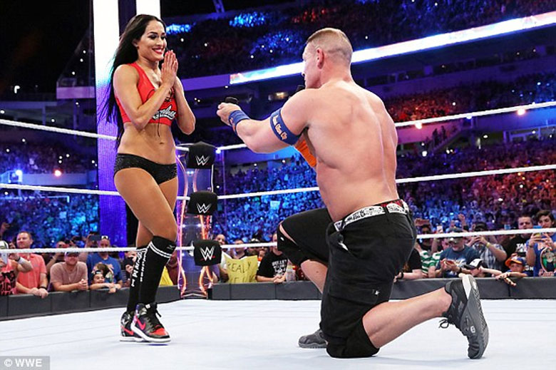 John Cena proposed Nikki Bella in 2017