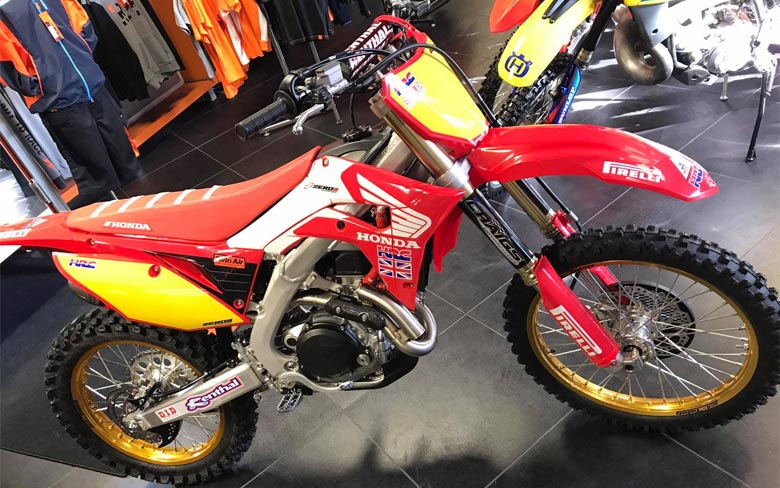 2018 Honda CRF450R Dave Thorpe Replica