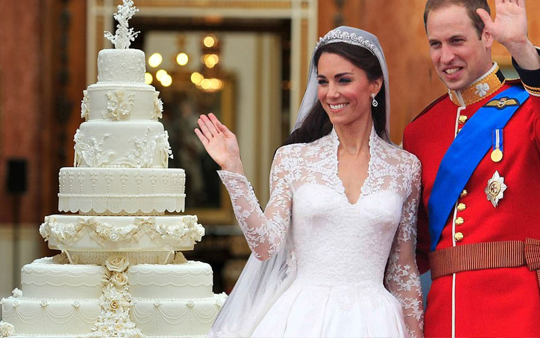Fiona Cairns Royal Cake for Princess Kate and Prince William at Middleton